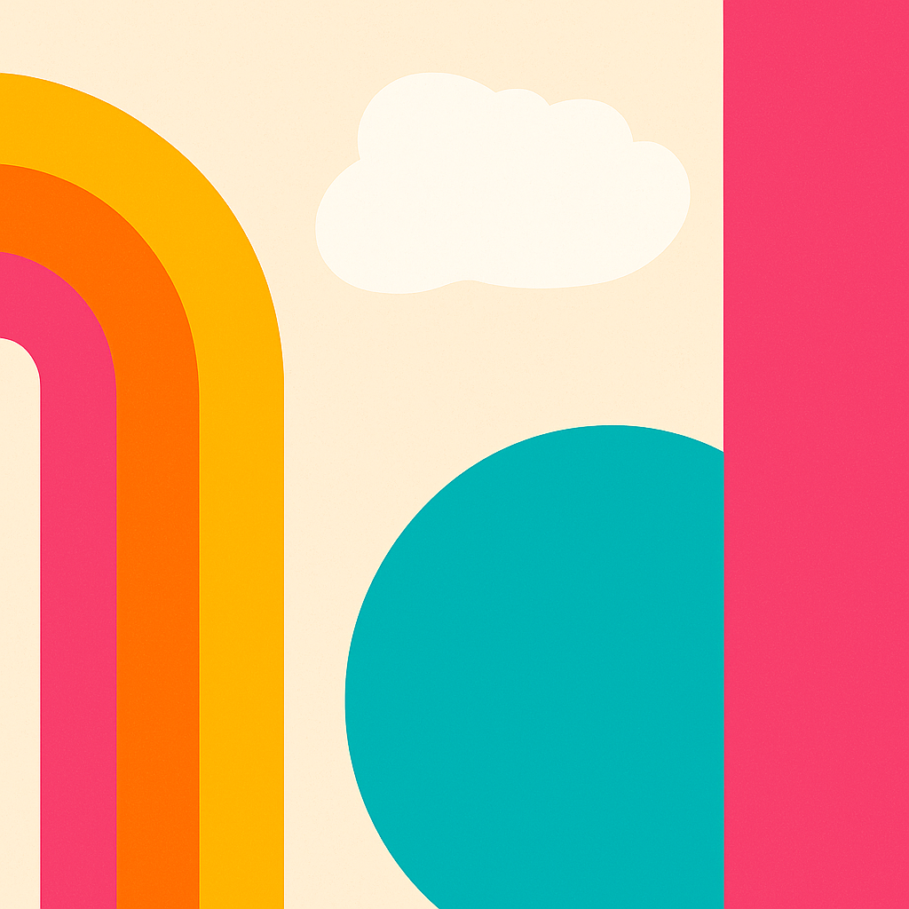 Farbe trifft auf Design