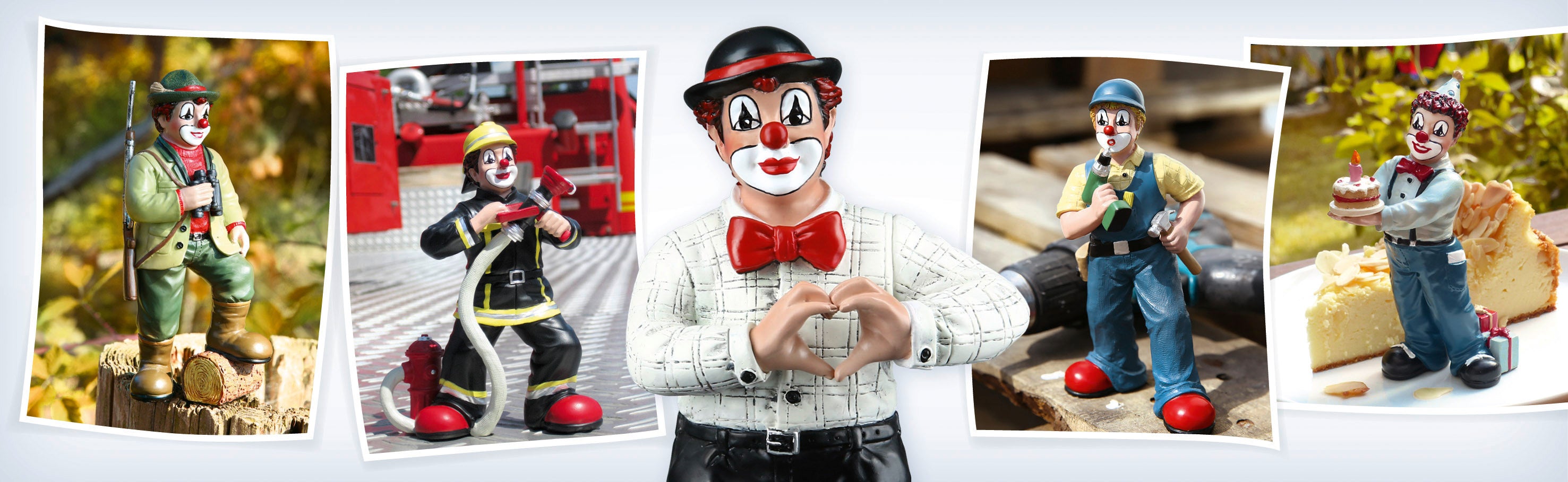 Gilde Clown Figuren
