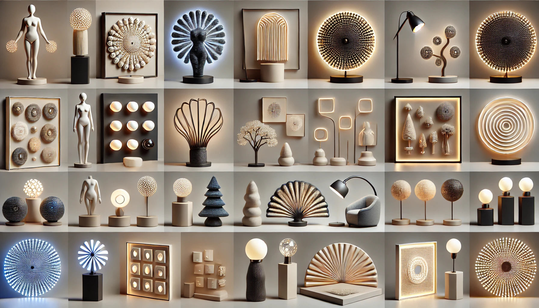 LED Objekte & Standreliefs