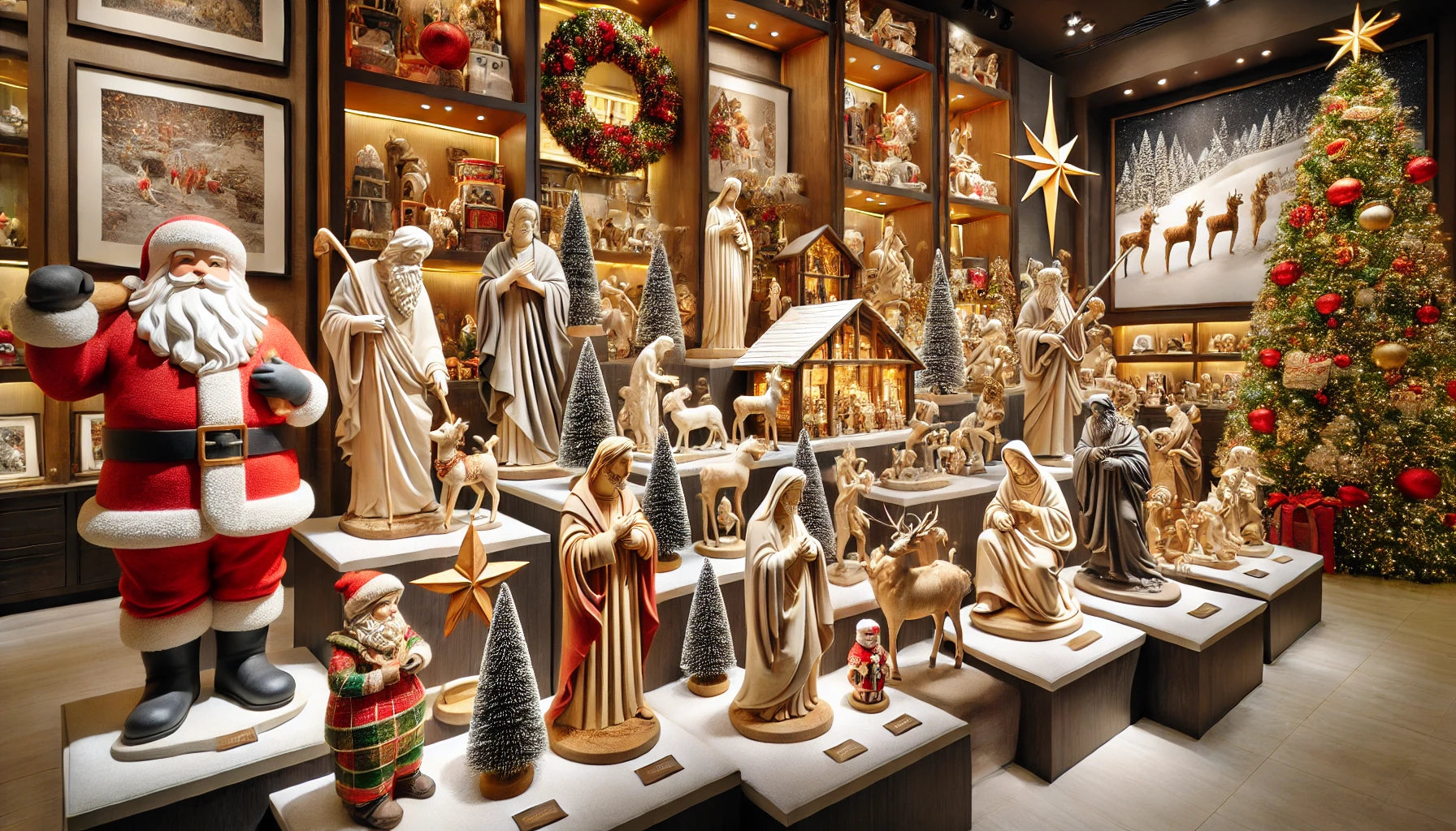 Figuren & Skulpturen für Weihnachten