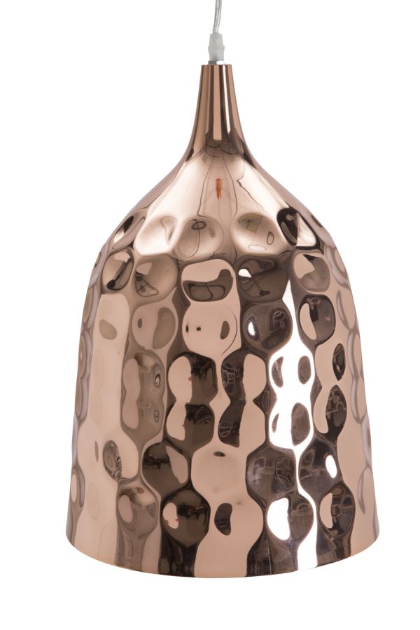 Cone Pendelleuchte Kupferoptik 44 cm Metall – Moderne Hängelampe