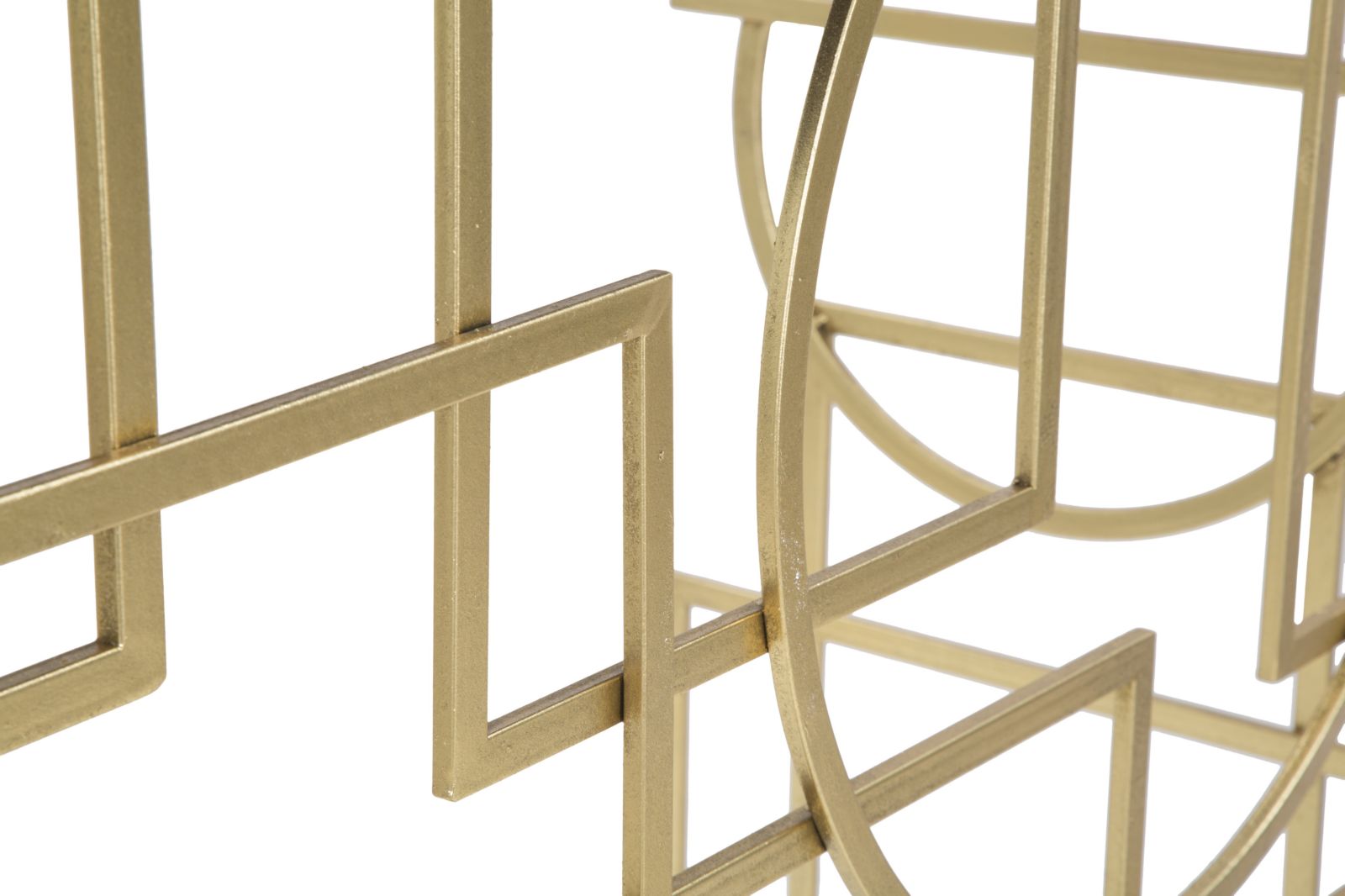 Konsole Geometria Gold Metall Glas Modern Design