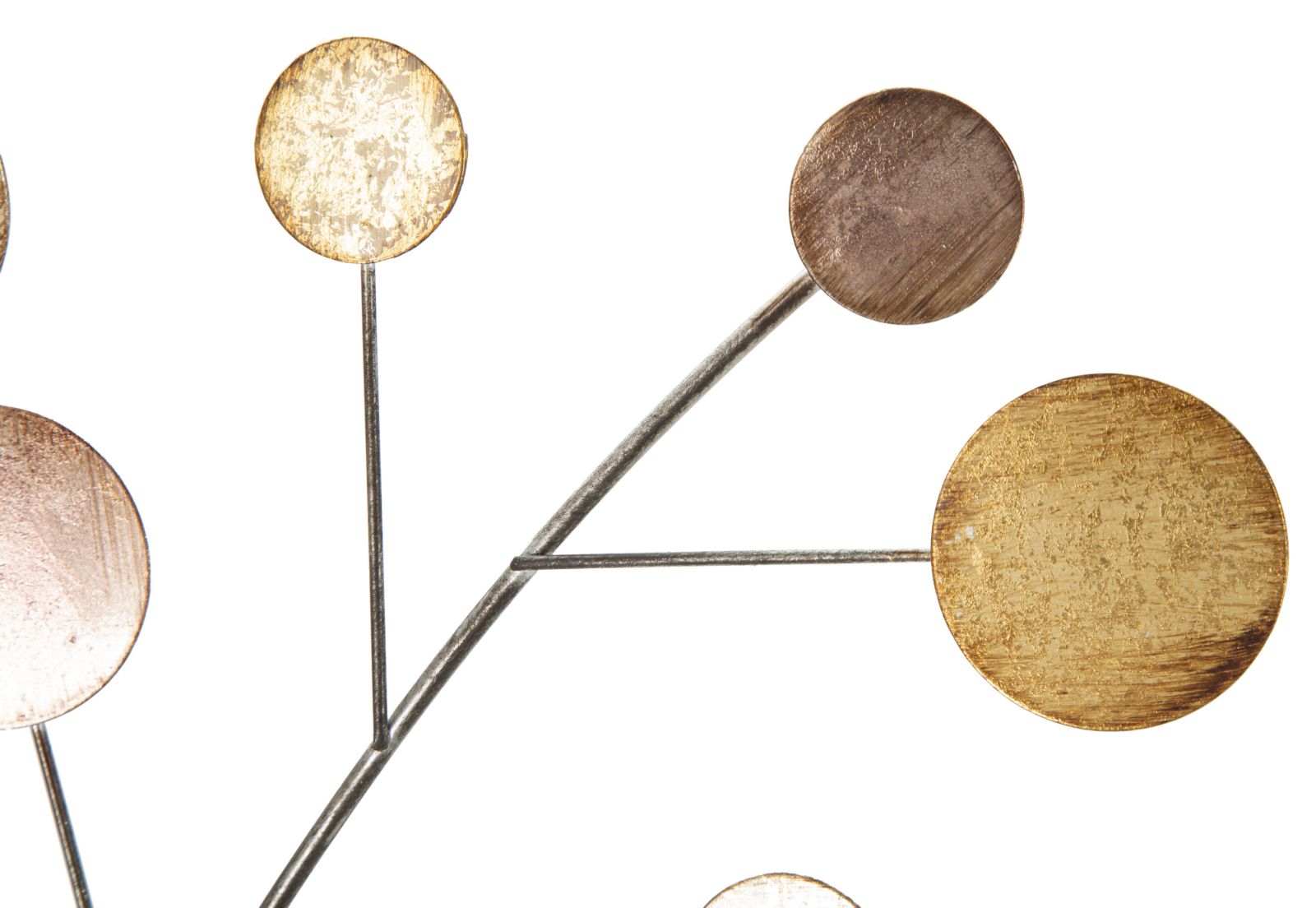Wanddeko Tree Metall 3D Baumdesign modernes Wandobjekt 88cm