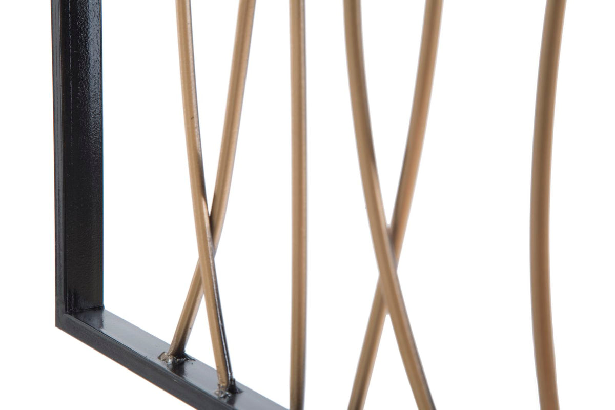 Wanddekoration Blätterharmonie Blättermotiv mehrfarbig 100 cm