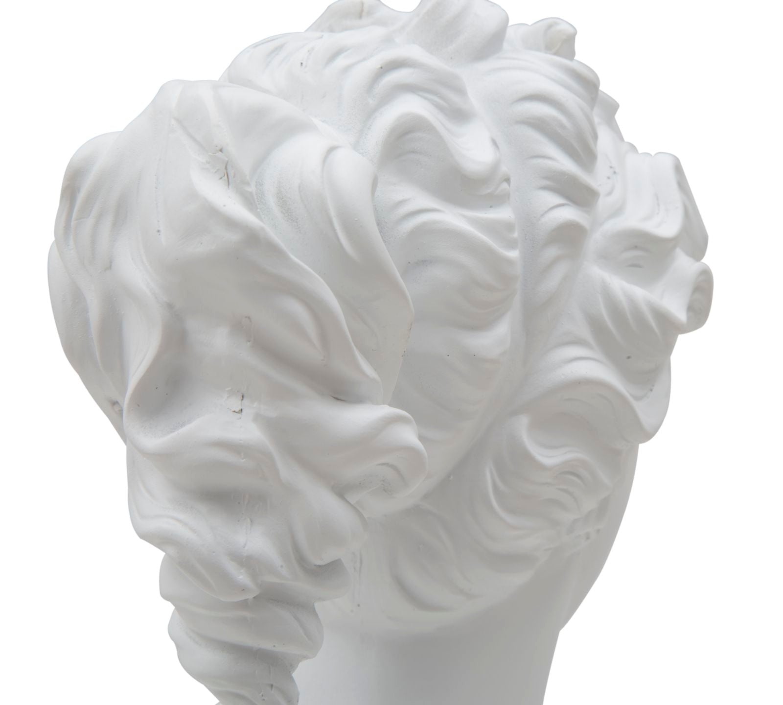 Büste Venus Weiß Skulptur 34cm Klassisch Resin Dekofigur