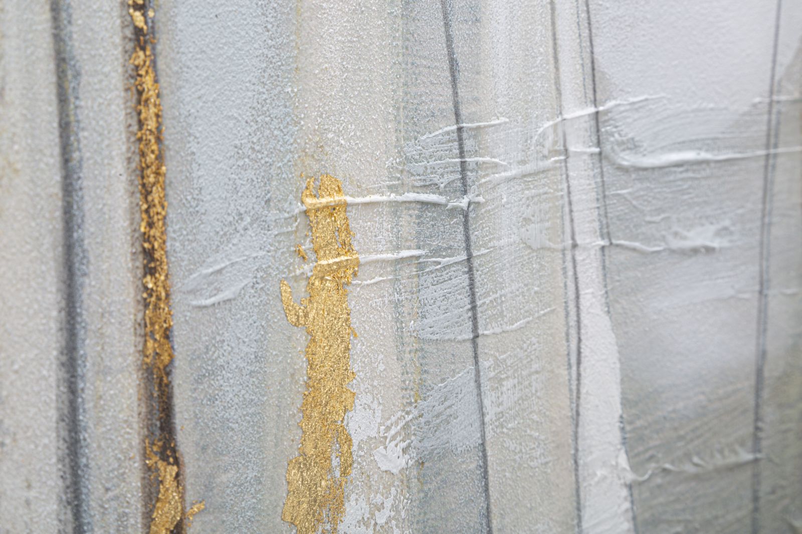 Wandbild Goldene Segel Glam Meer Leinwand 100x80cm