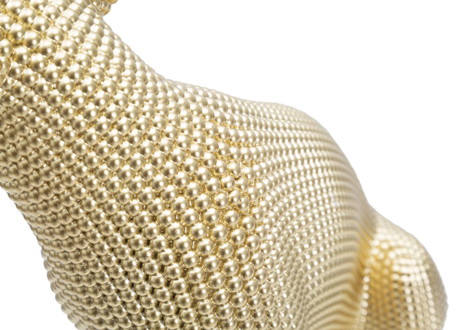 Dekofigur Majestic Leopard Gold 23x29 cm Luxuriöse Skulptur aus Resin