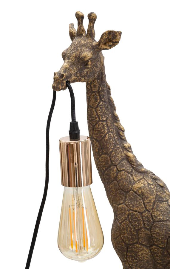 Tischlampe Giraffenlampe Savanna Glam