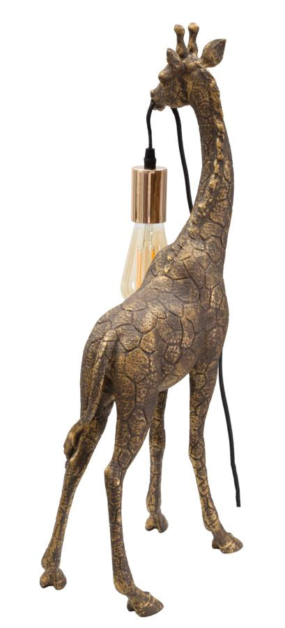 Tischlampe Giraffenlampe Savanna Glam