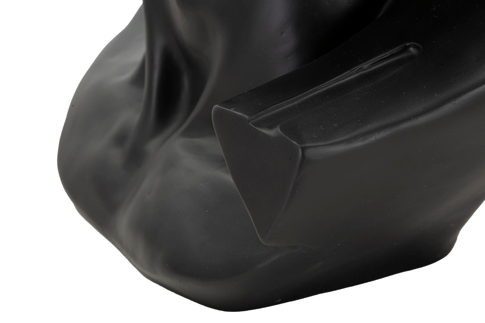 Deko Büste David Schwarz Skulptur 60cm Klassisch Resin Figur