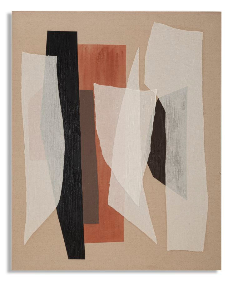 Redy Wandbild Abstrakt Boho Chic Leinwandbild 80x100 cm