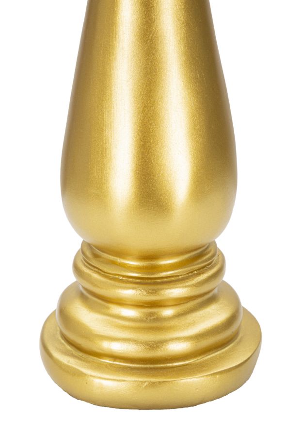 Schachfigur Alfiero Gold Schwarz Dekofigur 38,5 cm