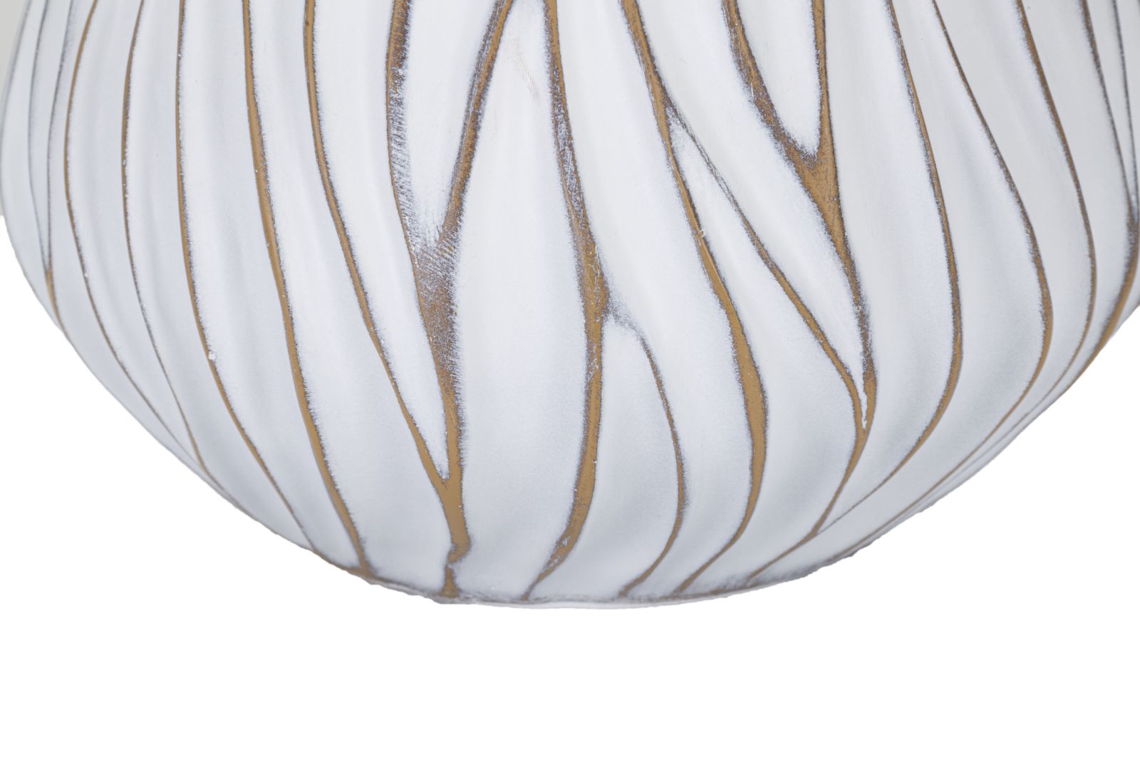 Tischlampe Honduras Boho Chic Weiss Beige Resina Stoff Leuchte