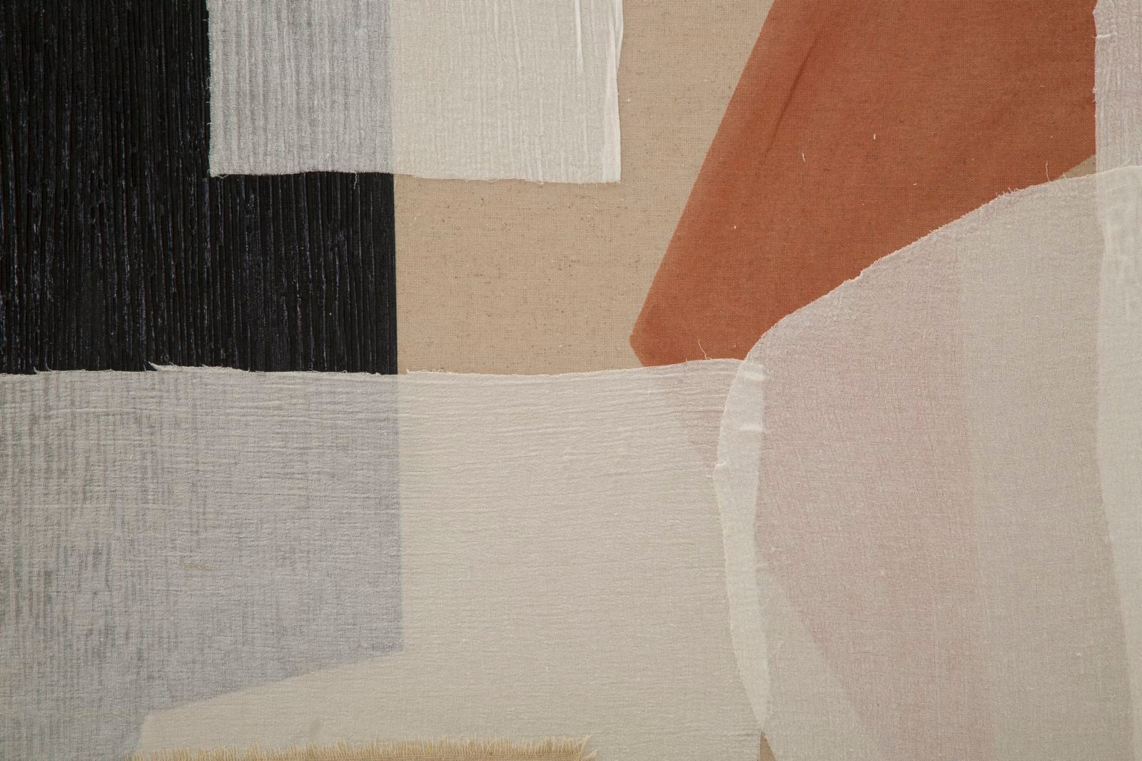 Wandbild Redy Abstrakt Boho Chic 80x100cm Leinwand Collage Design