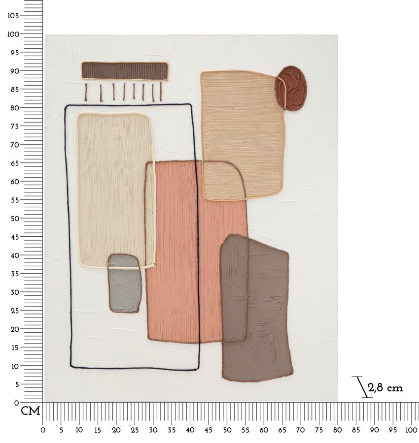 Wandbild Paint B Leinwand Boho Chic Modern Abstrakt