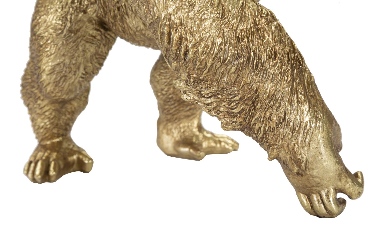 Gorilla Tischlampe Gold 40 cm – Extravagantes Wohnaccessoire