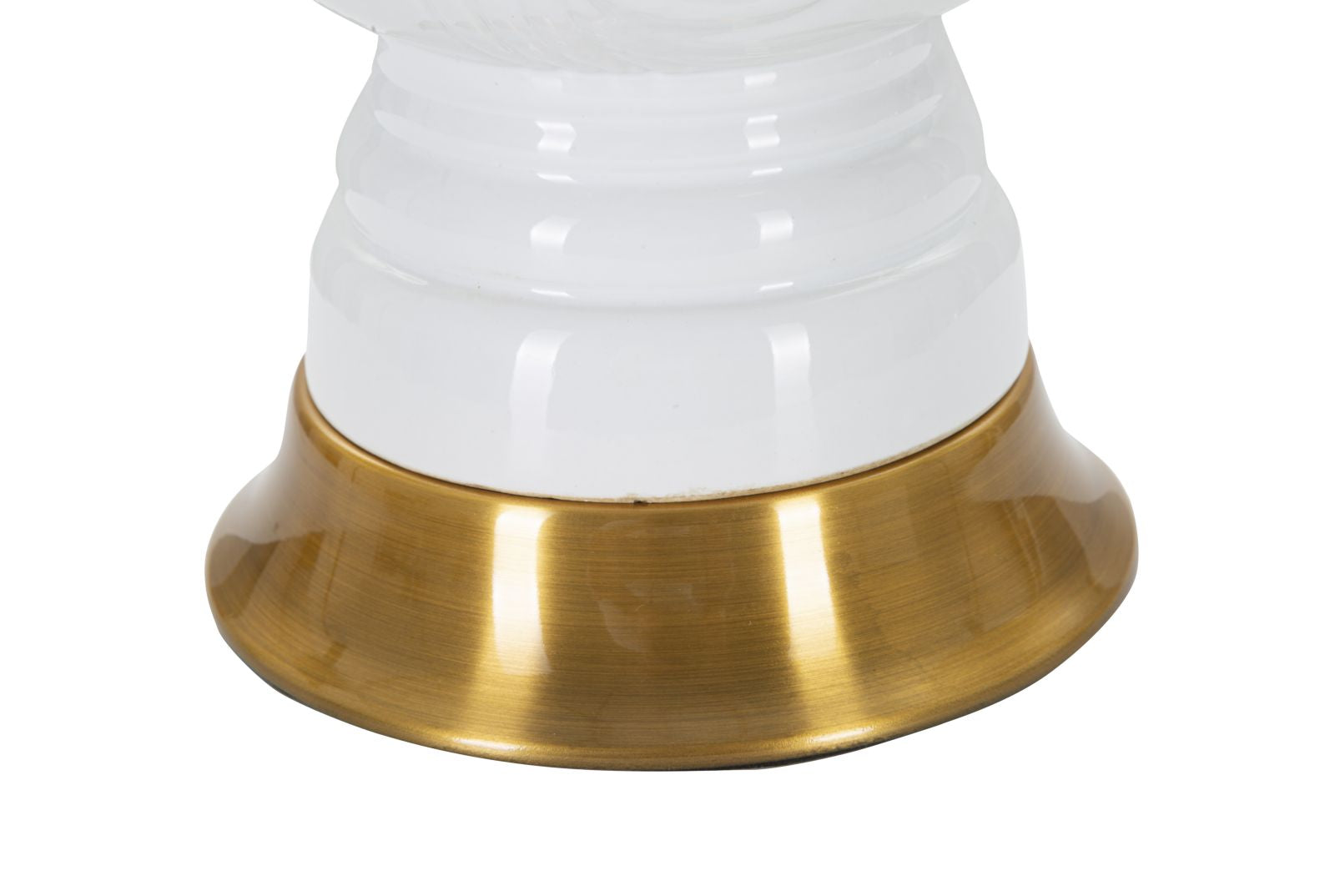 King Schach Tischlampe 58 cm mit Stoffschirm – Glamour Wohnaccessoire