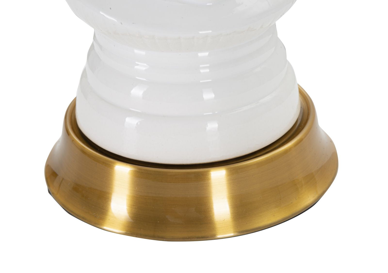 Queen Schach Tischlampe 58 cm mit Stoffschirm – Glamour Wohnaccessoire