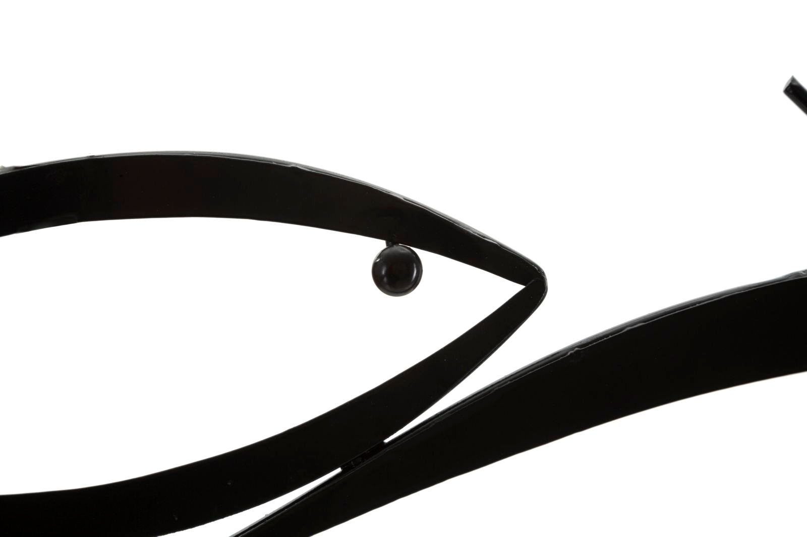 Wanddeko Fishy Metall Wandpanel Modernes Fisch Design 100 cm