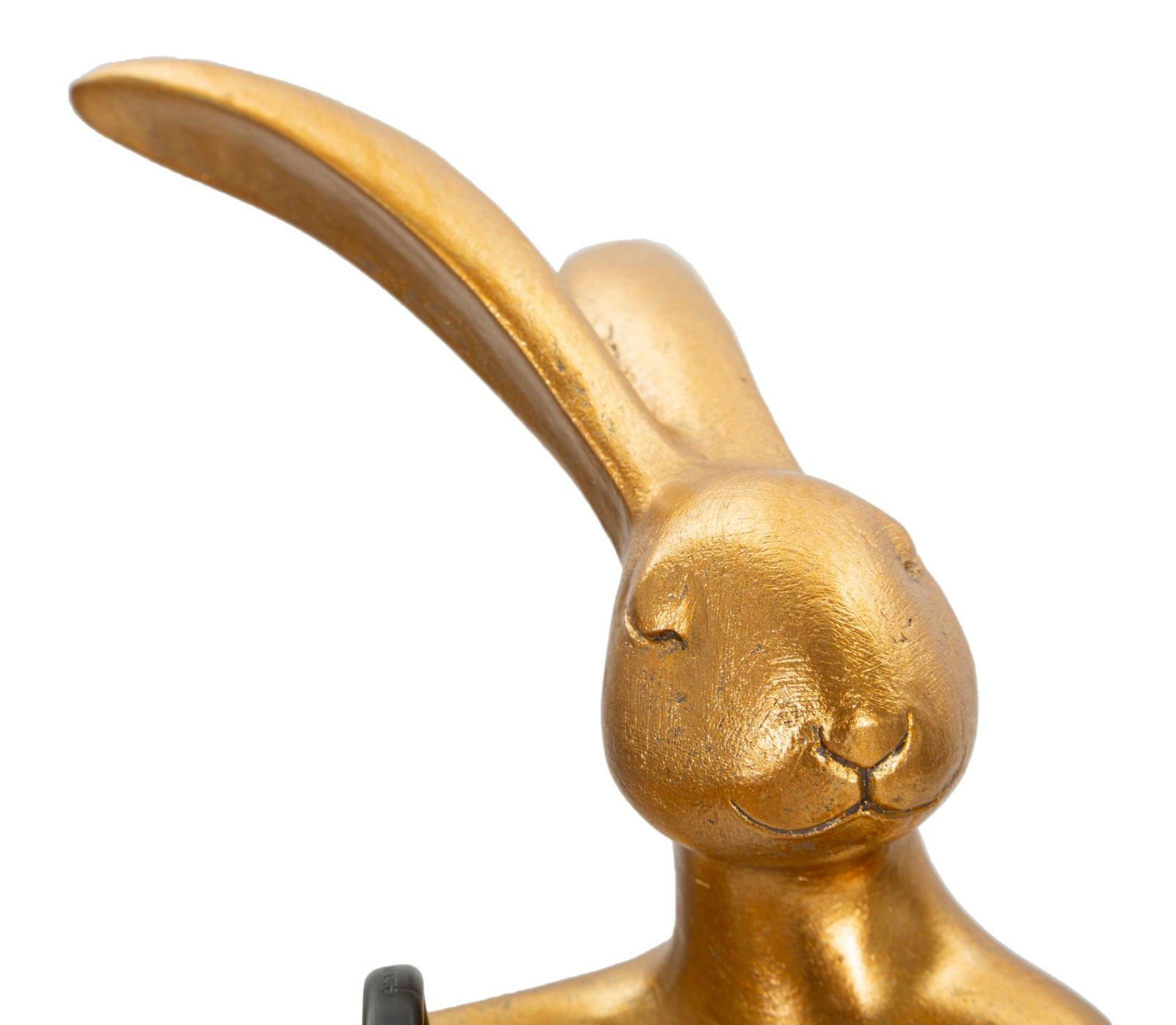 Rabbit Stand Tischlampe Hase Figur Resin Stoff 47cm Glam