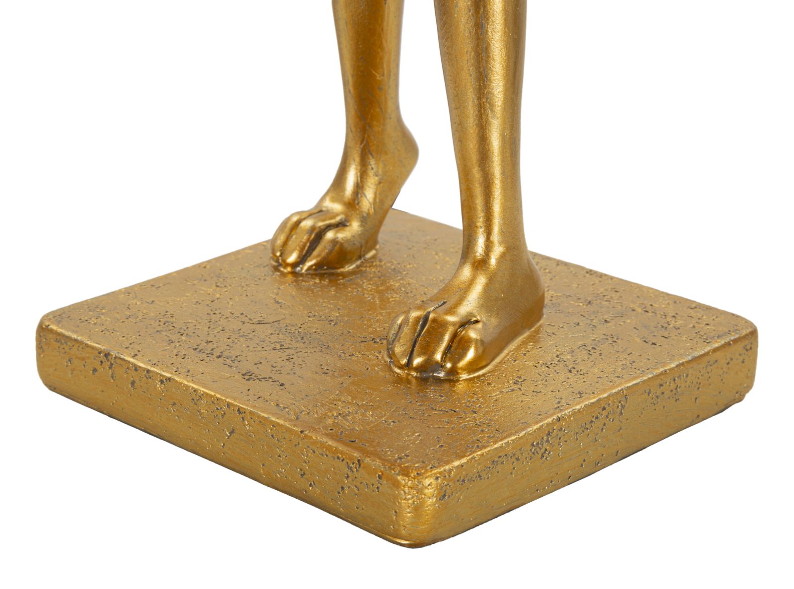 Rabbit Stand Tischlampe Hase Figur Resin Stoff 47cm Glam