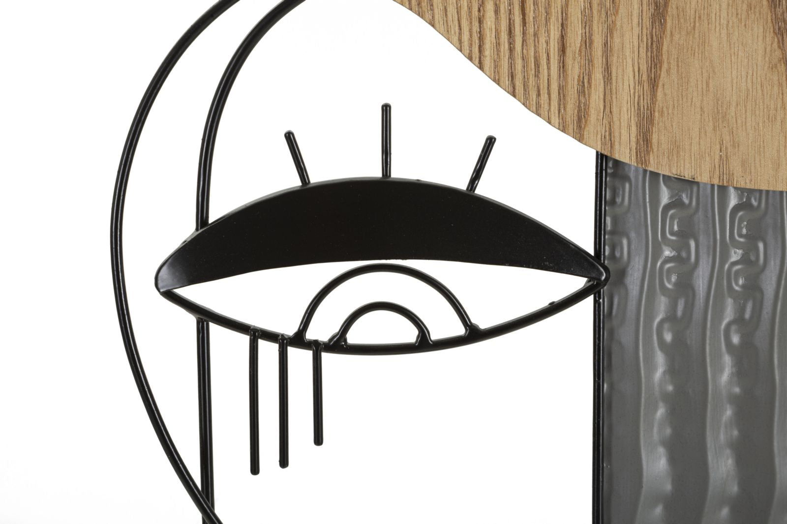 Skulptur Picassy 49 cm aus Metall und MDF – Moderne Dekoration