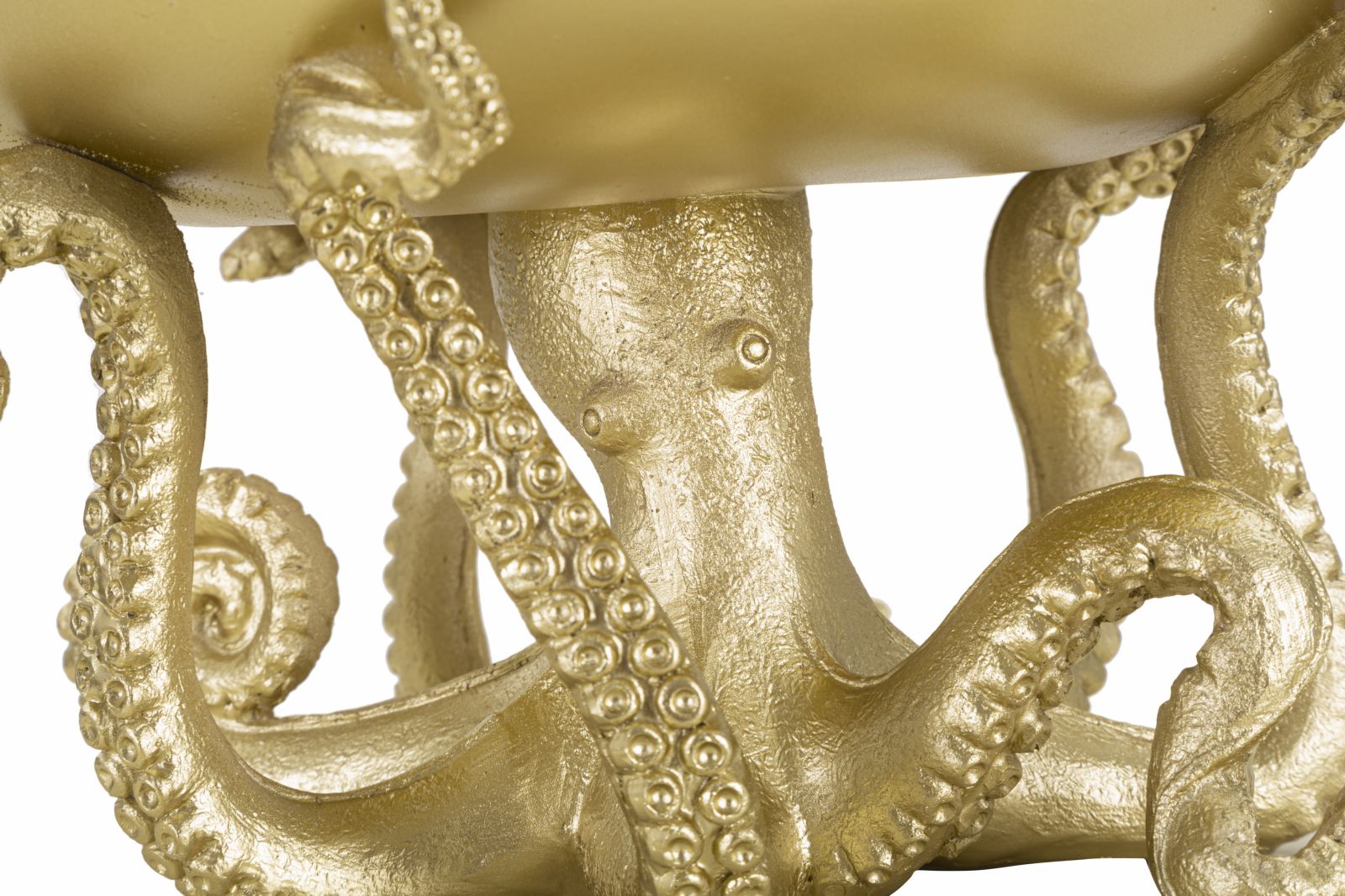 Deko Schale Octopus Gold Schüssel Glam 30cm