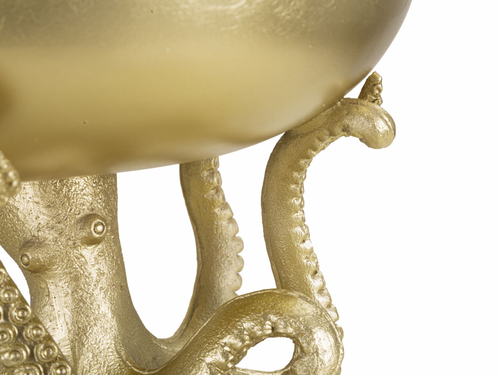 Deko Schale Octopus Gold Schüssel Glam 30cm