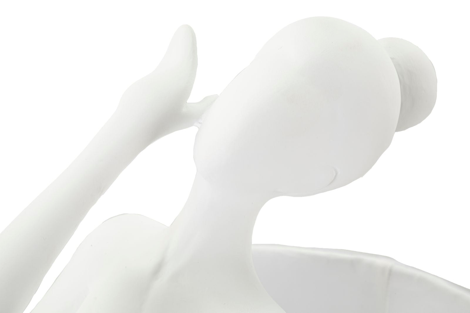 Ballett Tischlampe Gold 62,5 cm mit Stoffschirm – Glamour Wohnaccessoire