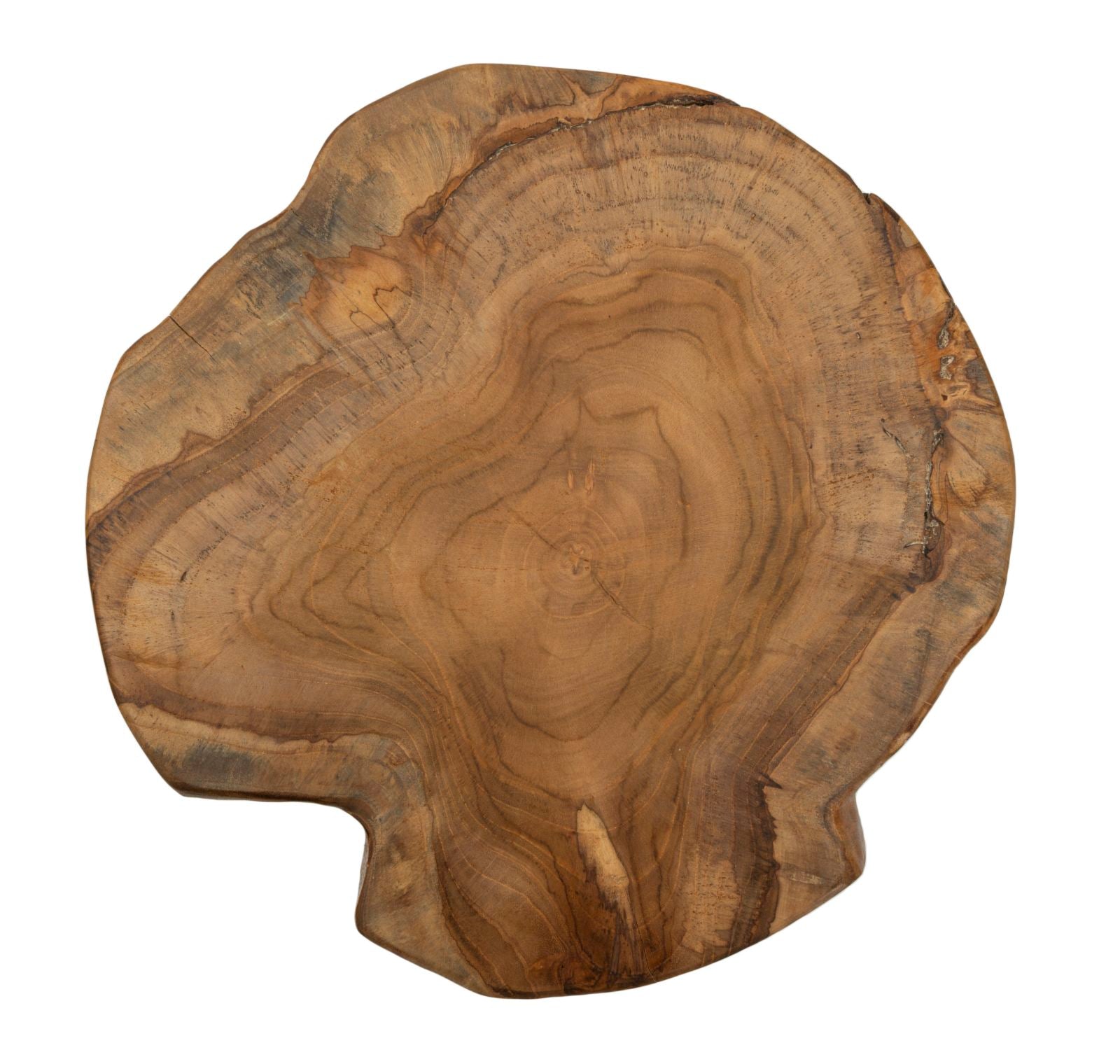 Beistelltisch Kursi Teak Holz Boho Chic Natur Unikat Handgefertigt