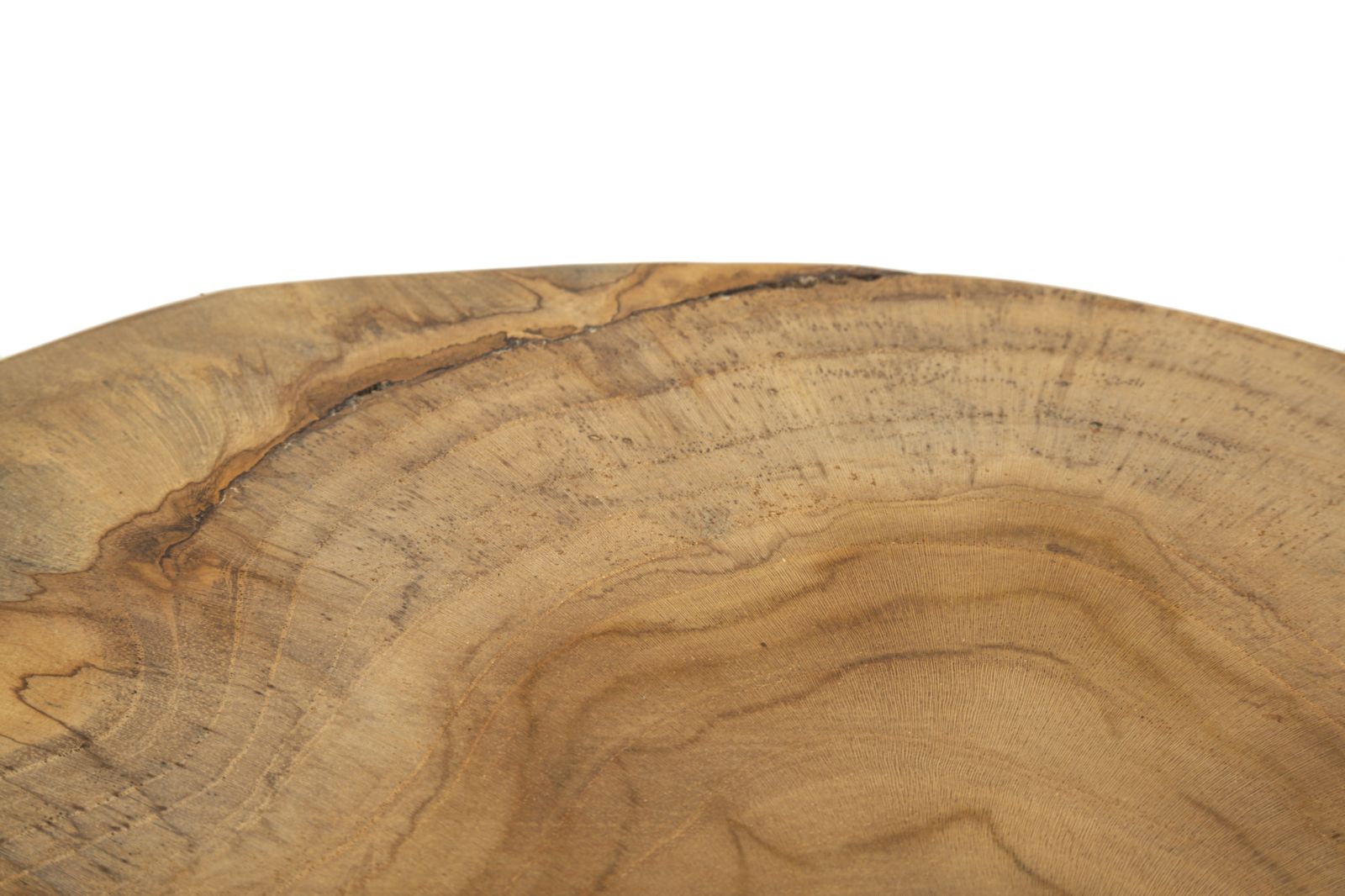 Beistelltisch Kursi Teak Holz Boho Chic Natur Unikat Handgefertigt