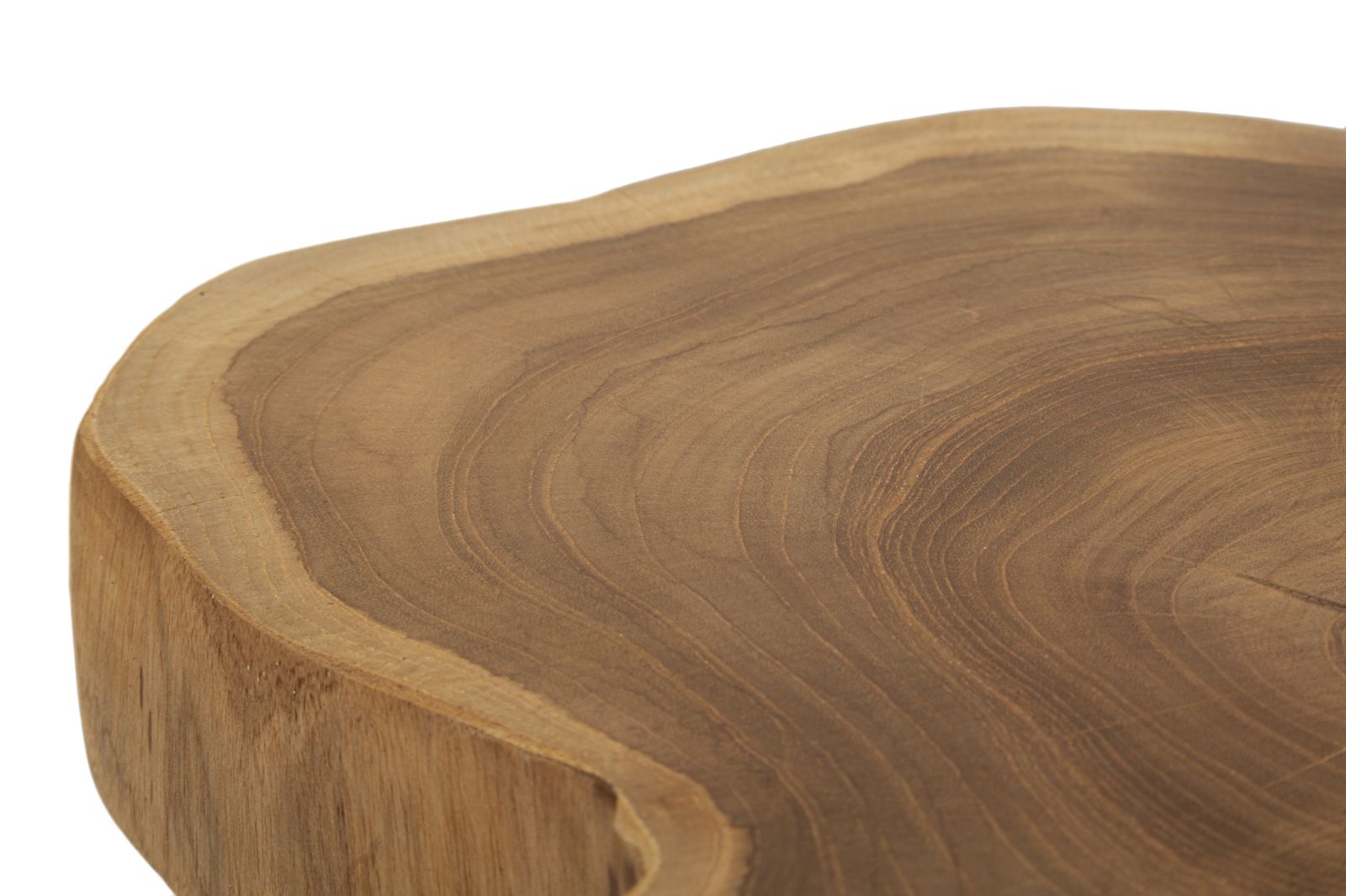 Hocker Budut Teak Holz Natur Boho Chic Handgefertigt