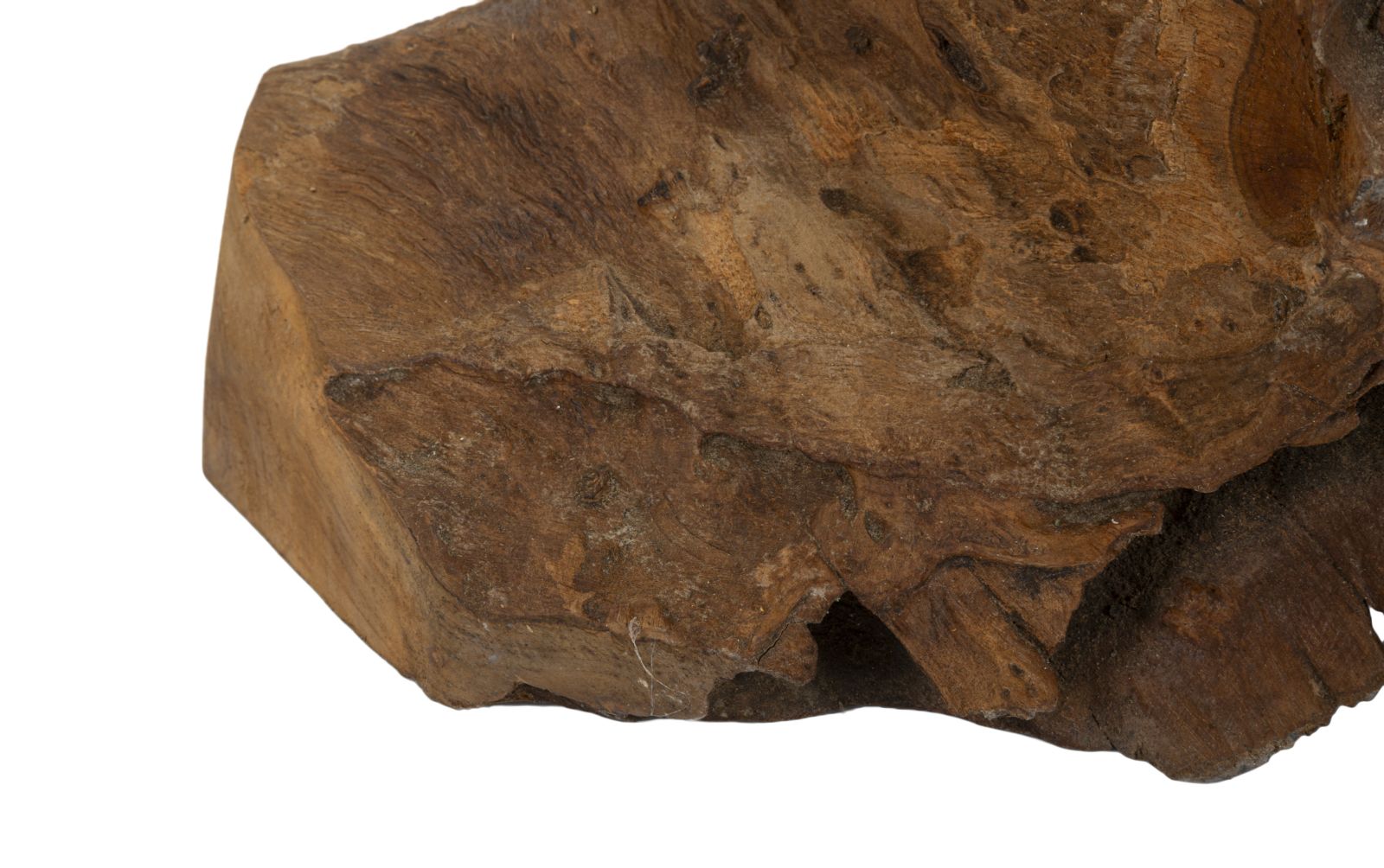 Beistelltisch Jamet Teak Holz Boho Chic Natur Unikat Massiv