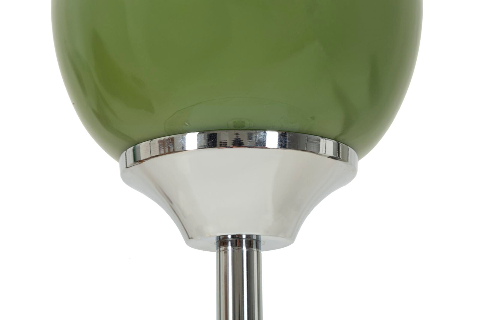 Eva One Stehlampe Glas Metall Samt Ø40x160cm Glam Design