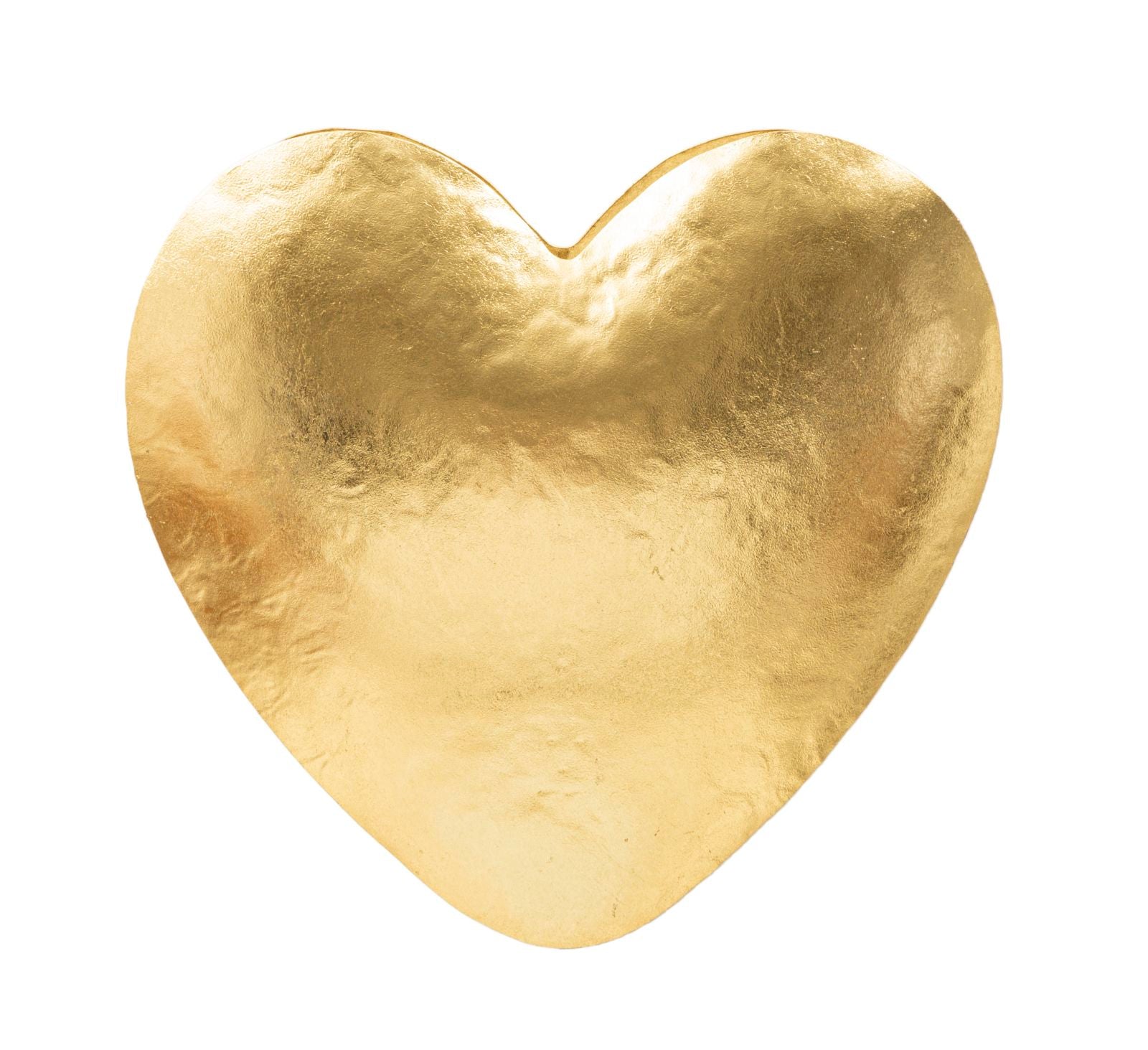Goldy Heartlight Wandleuchte Herzform Gold Metall 25x24cm