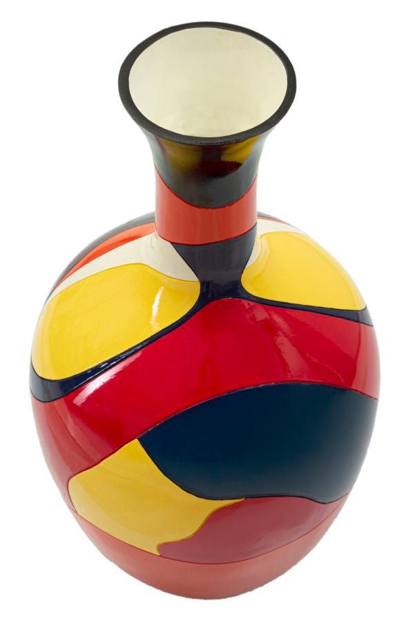 Vaso Rubic Bodenvase Modern Ø29x59 cm