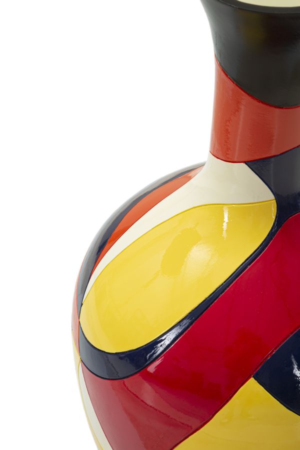 Vaso Rubic Bodenvase Modern Ø29x59 cm