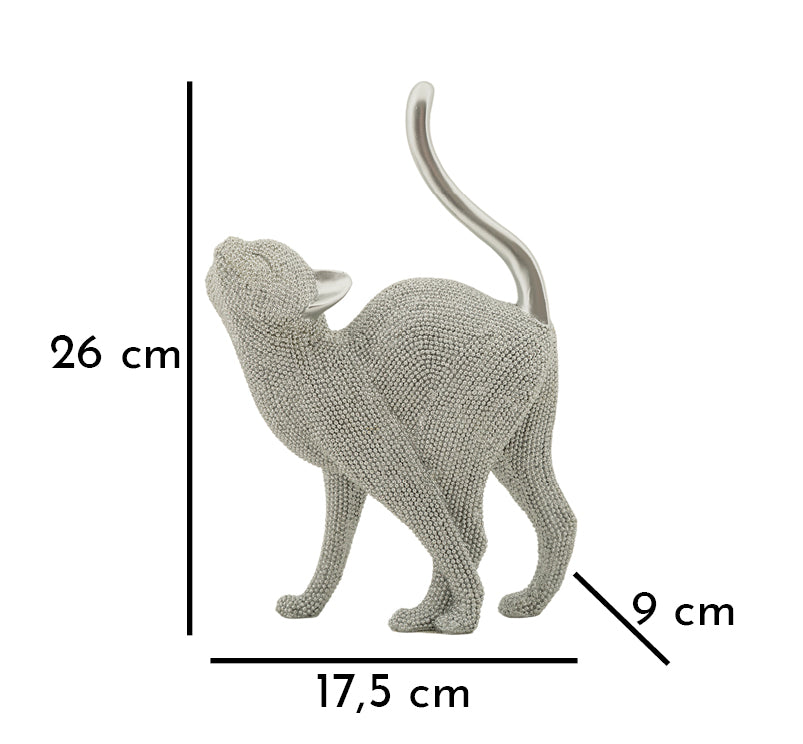 Dekofigur Katze Gatto Sparky 26 cm