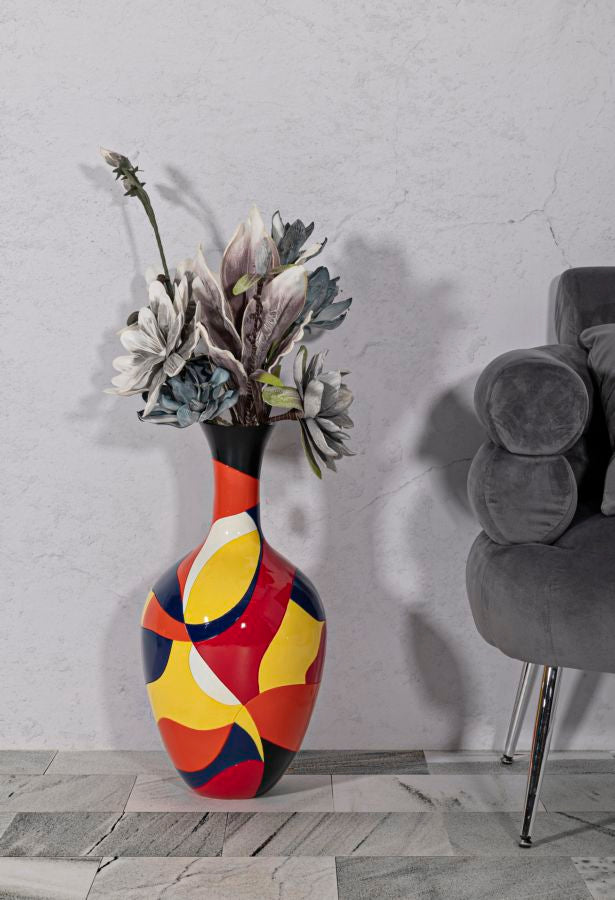 Vaso Rubic Bodenvase Modern Ø29x59 cm