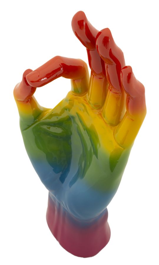 Mano Rainbow Dekohand 16x10,5x36 cm