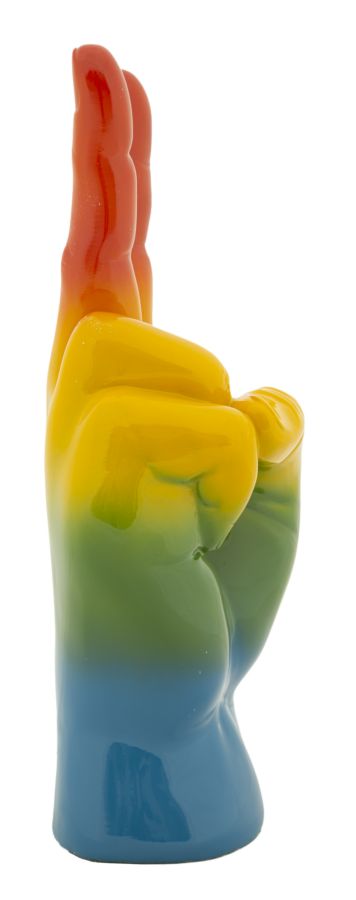 Mano Rainbow Vittoria Handdeko 16x13x36,5 cm