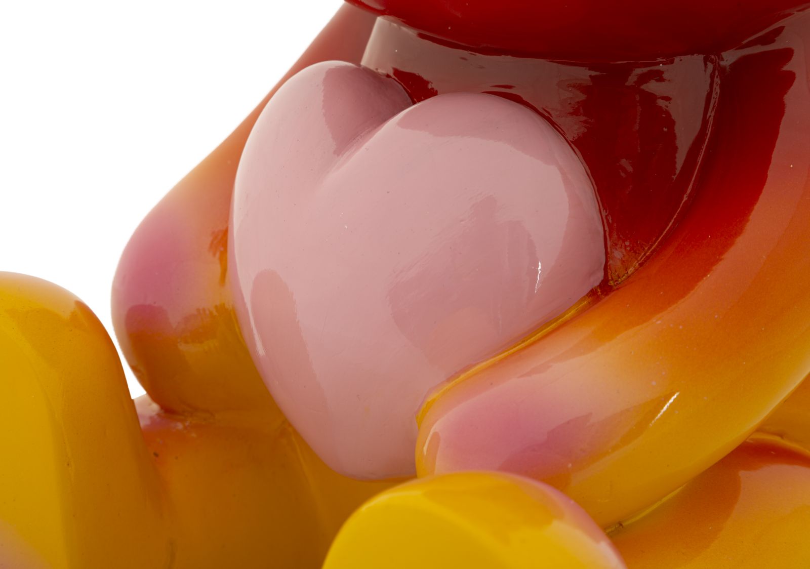 Rainbow Bär Sitzend mit Herz 32 cm Dekofigur