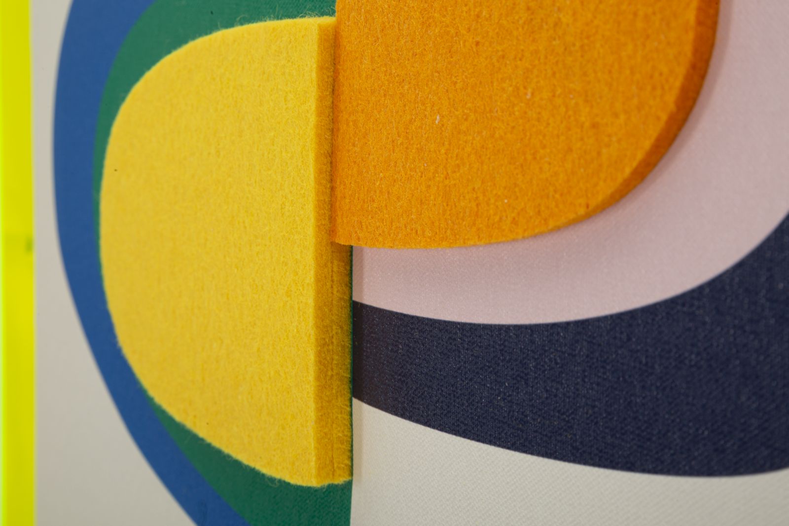 Pop Art Wandbild mit Neonrahmen – Modernes Design 50x70 cm