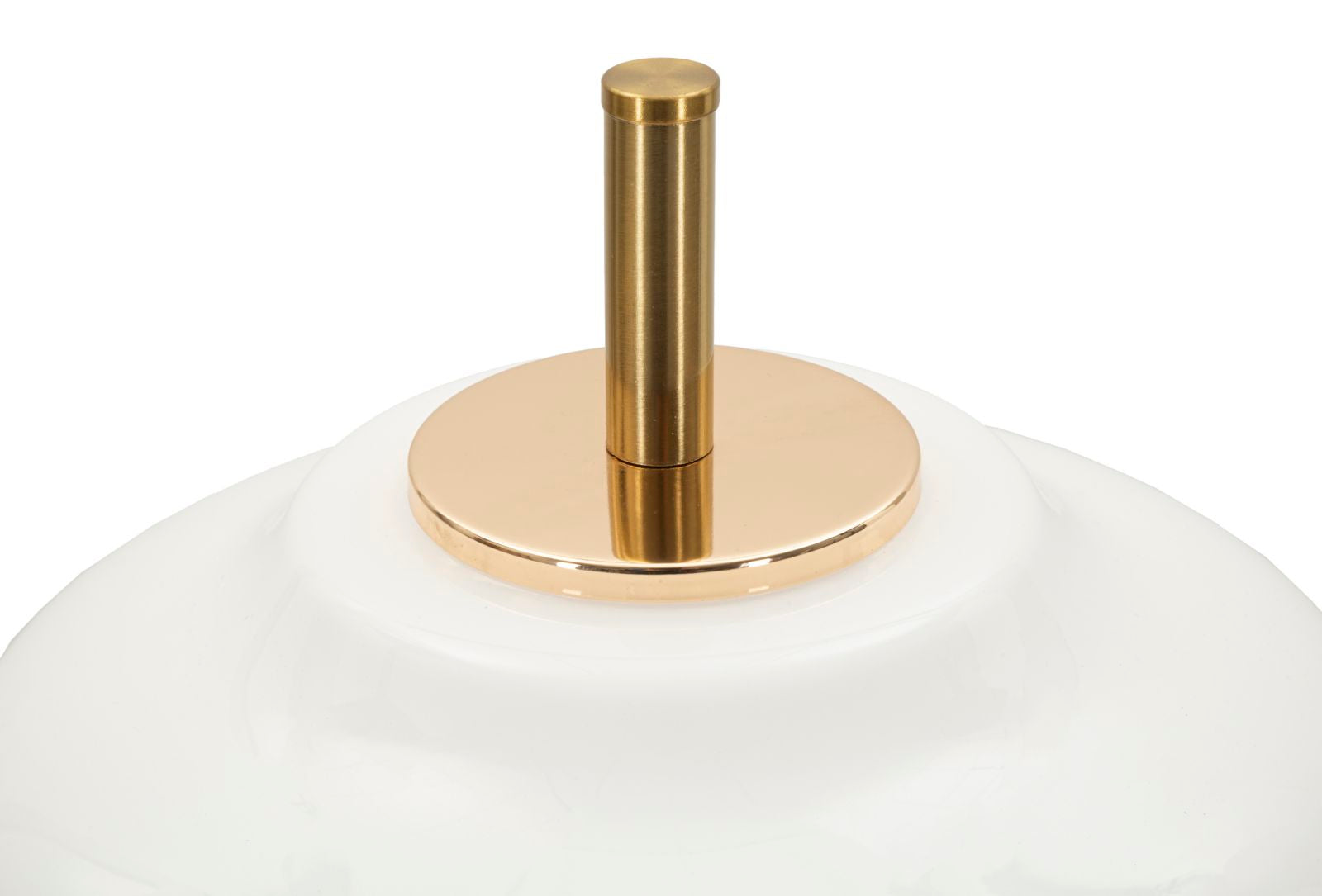 Table lamp vintage 46cm glass metal round retro design lamp