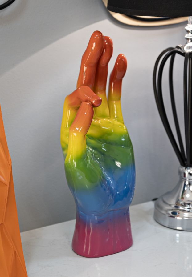 Mano Rainbow Dekohand 16x10,5x36 cm