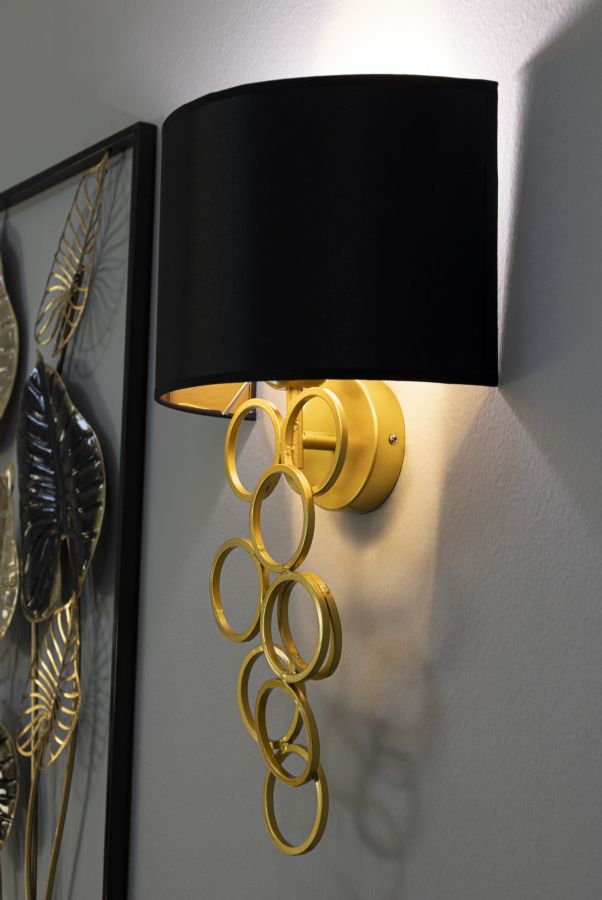 Wandleuchte Rich 50cm Wandlampe Modern Glam Look