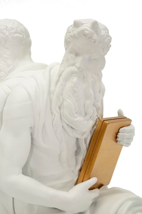 Poseidon Figuren Buchstützen Set Antik Klassisch Dekoobjekt 25 cm