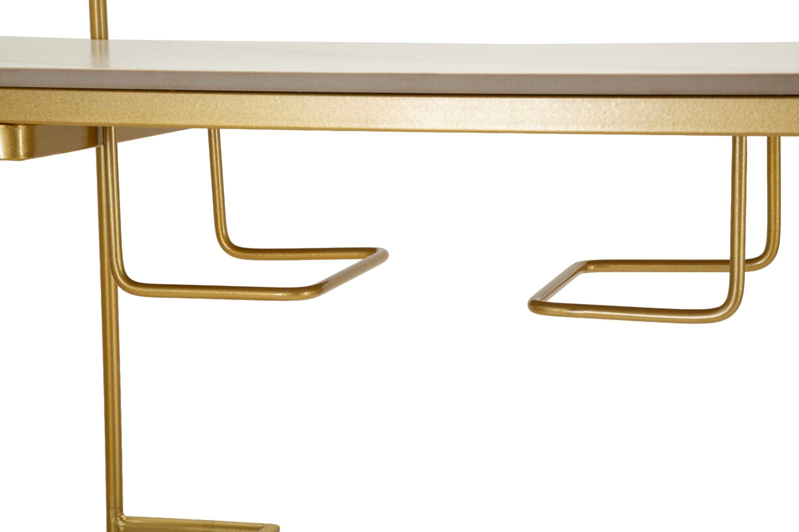 Bar Konsole Theke Luxy Gold Marmor Design