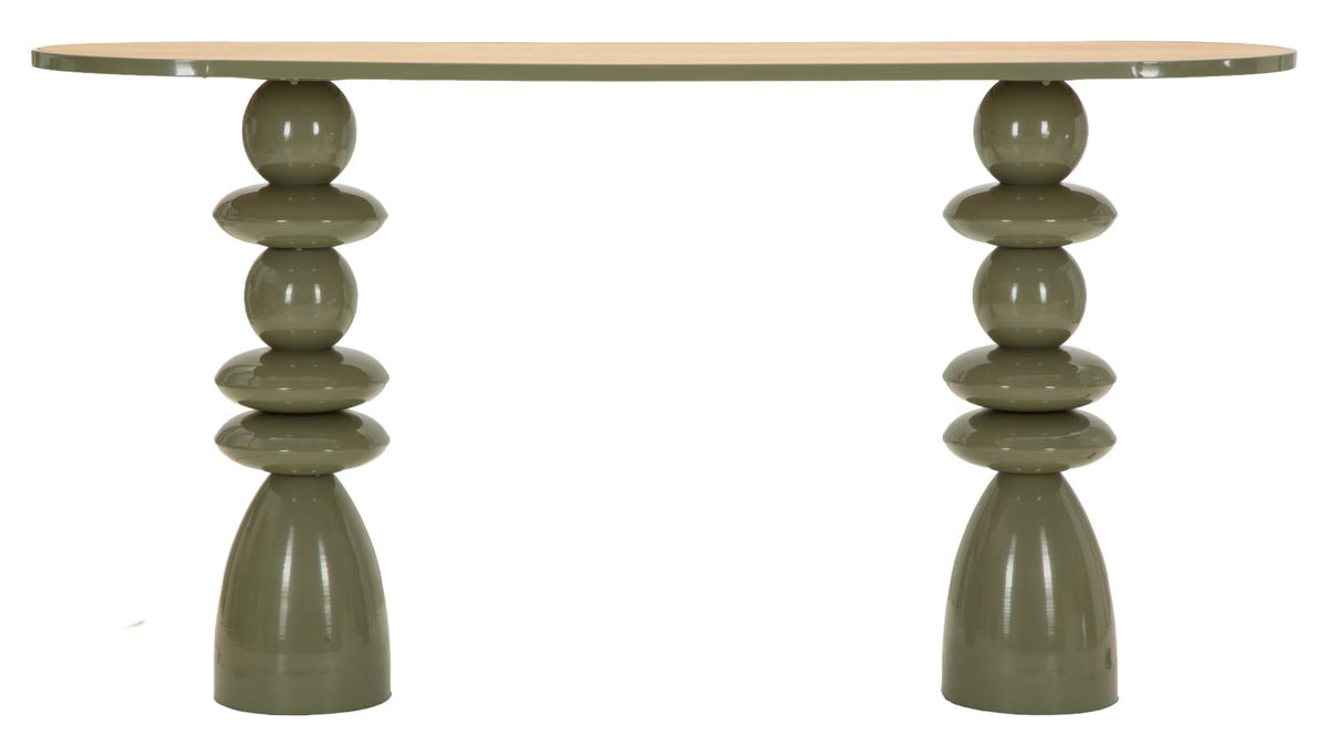 Konsolentisch Seoul grün 150 cm