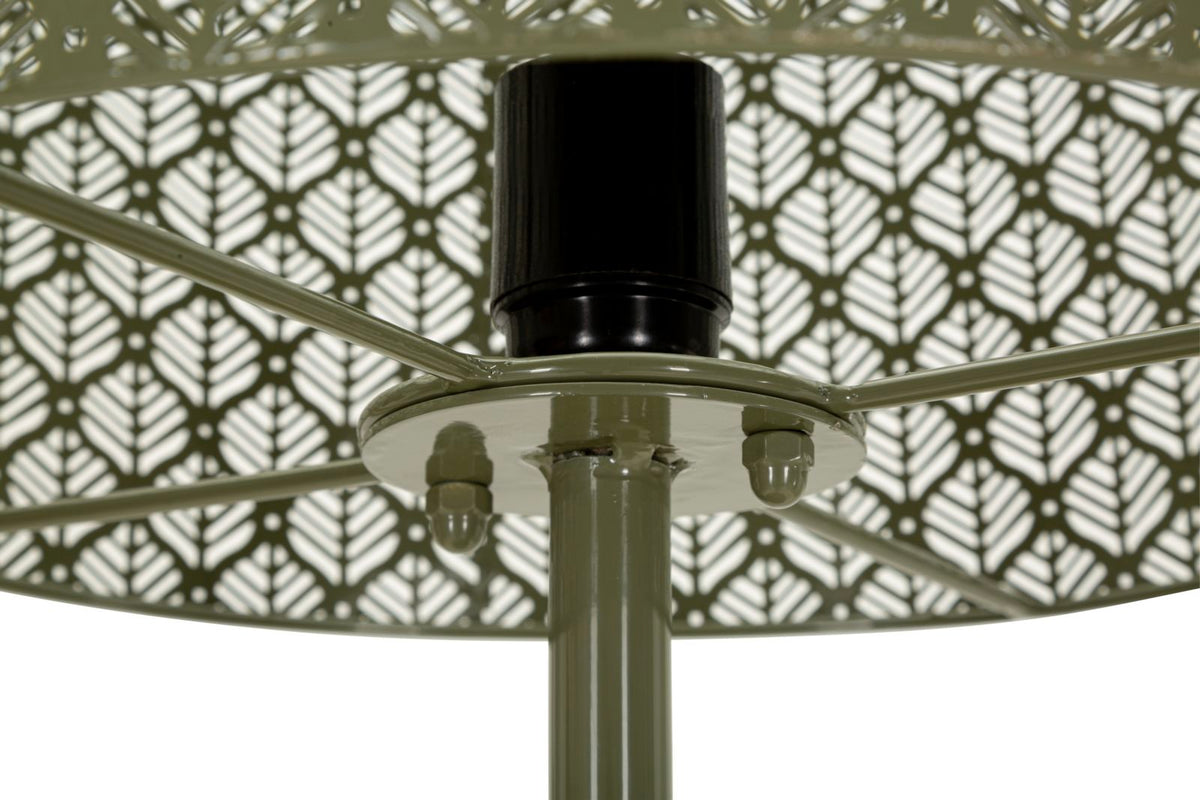 Stehlampe Seoul aus Eisen grün 160 cm
